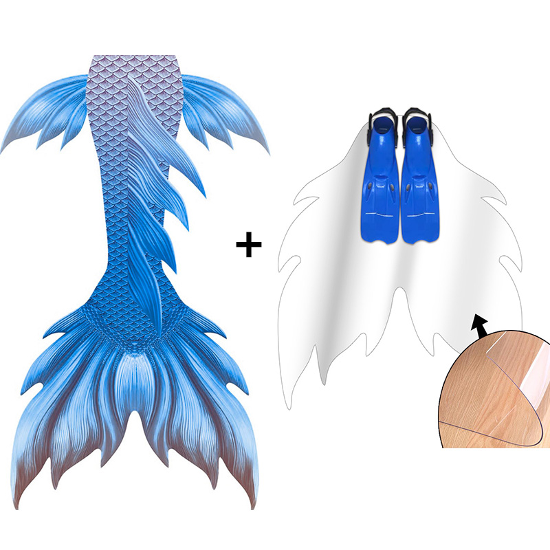 New Design Blue Colour SKins T - Flippers Swimming review and price