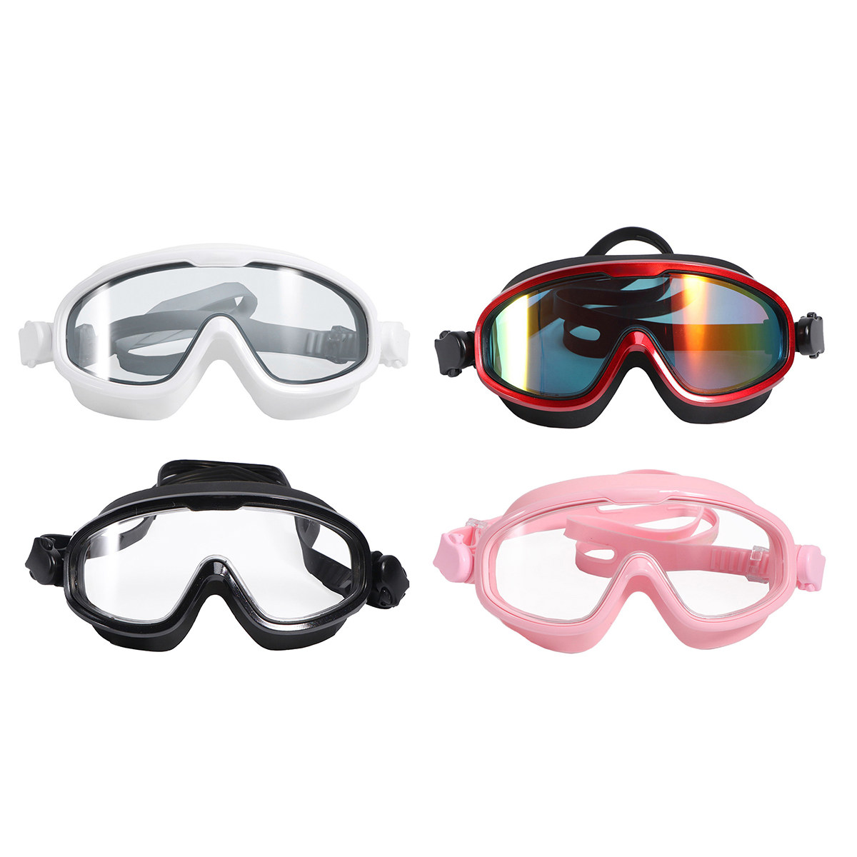 White Waterproof Swim Goggles  - Goggles Swim review and price