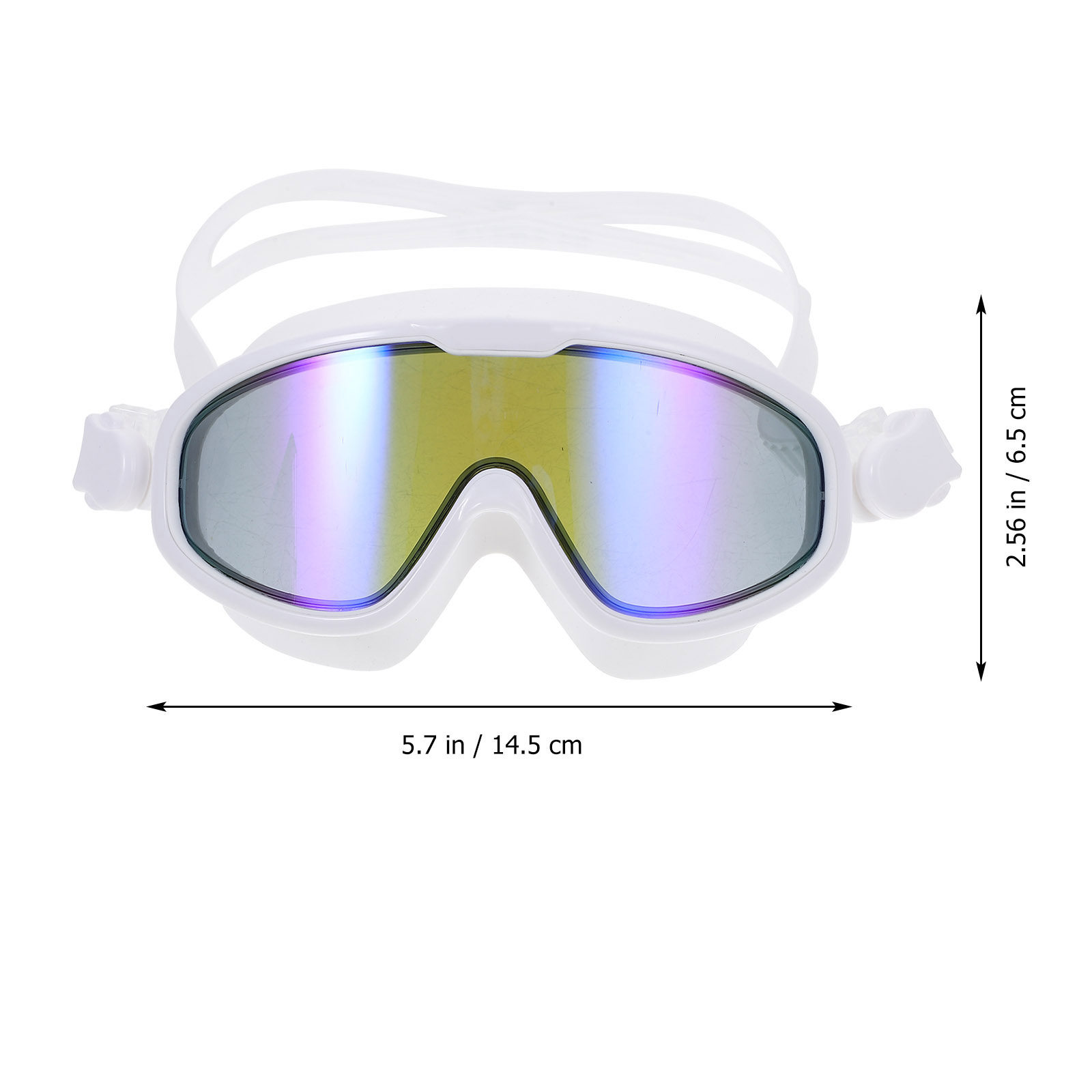 White Waterproof Swim Goggles  - Goggles Swim review and price