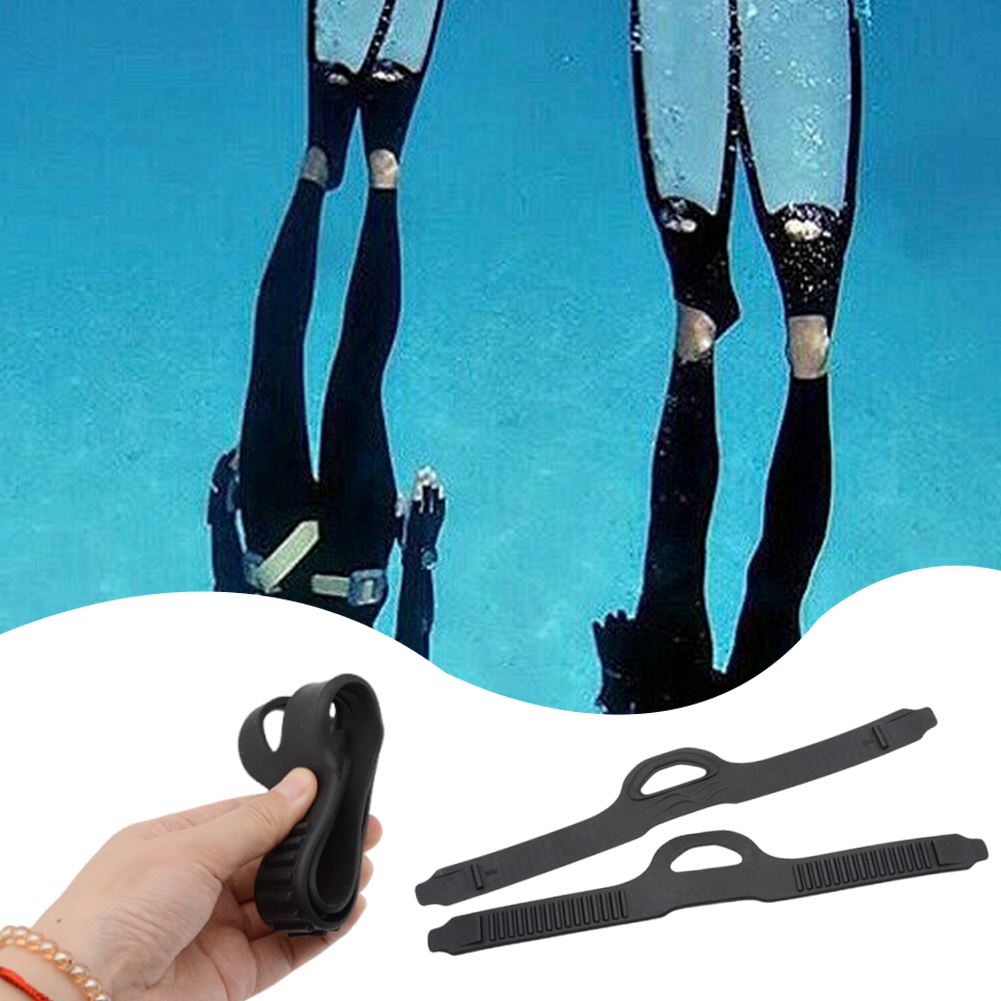 1Pair Diving Fin Strap with Qu - Flippers Swimming review and price