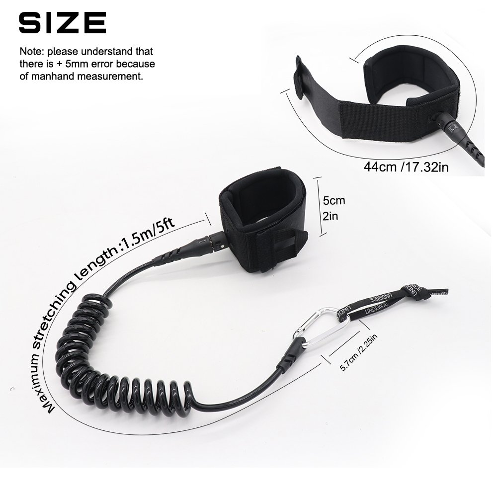UICE 5FT 5MM Surf Leash Hand R - Surfboard Leash review and price