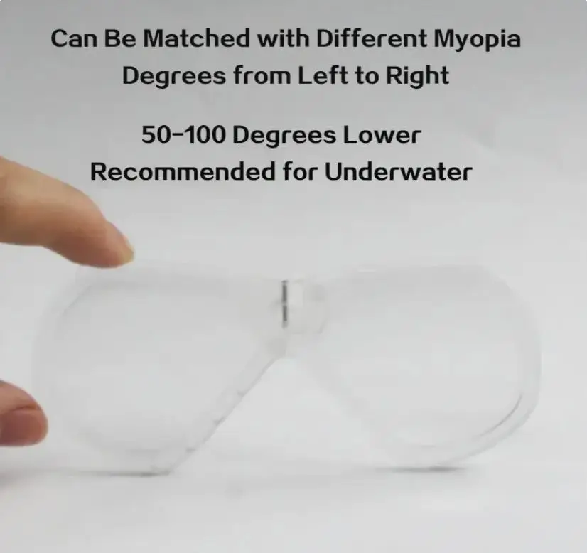 Myopia Lenses Snorkeling All-d - Goggles Swim review and price