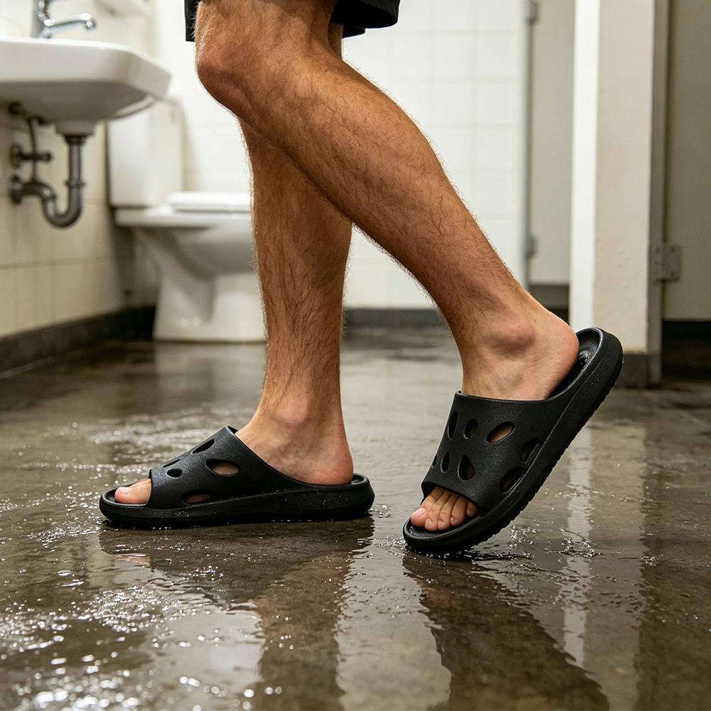 EVA Shower Slippers for Men No - Flippers Swimming review and price
