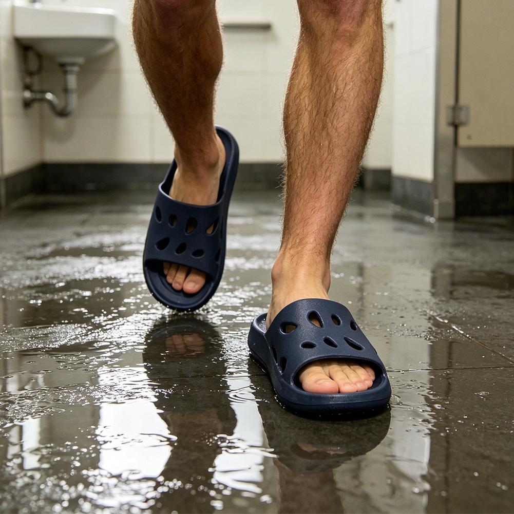 EVA Shower Slippers for Men No - Flippers Swimming review and price
