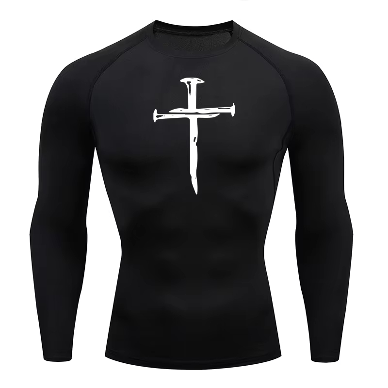 Christian Workout Compression  - Rash Guard review and price