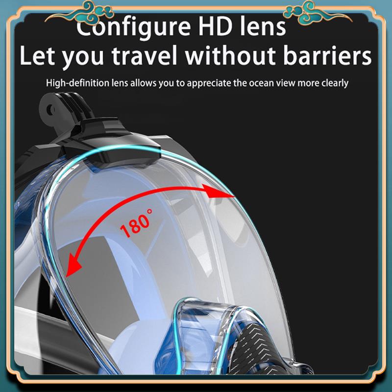 Latest Snorkeling Mask Double  - Snorkel Set review and price