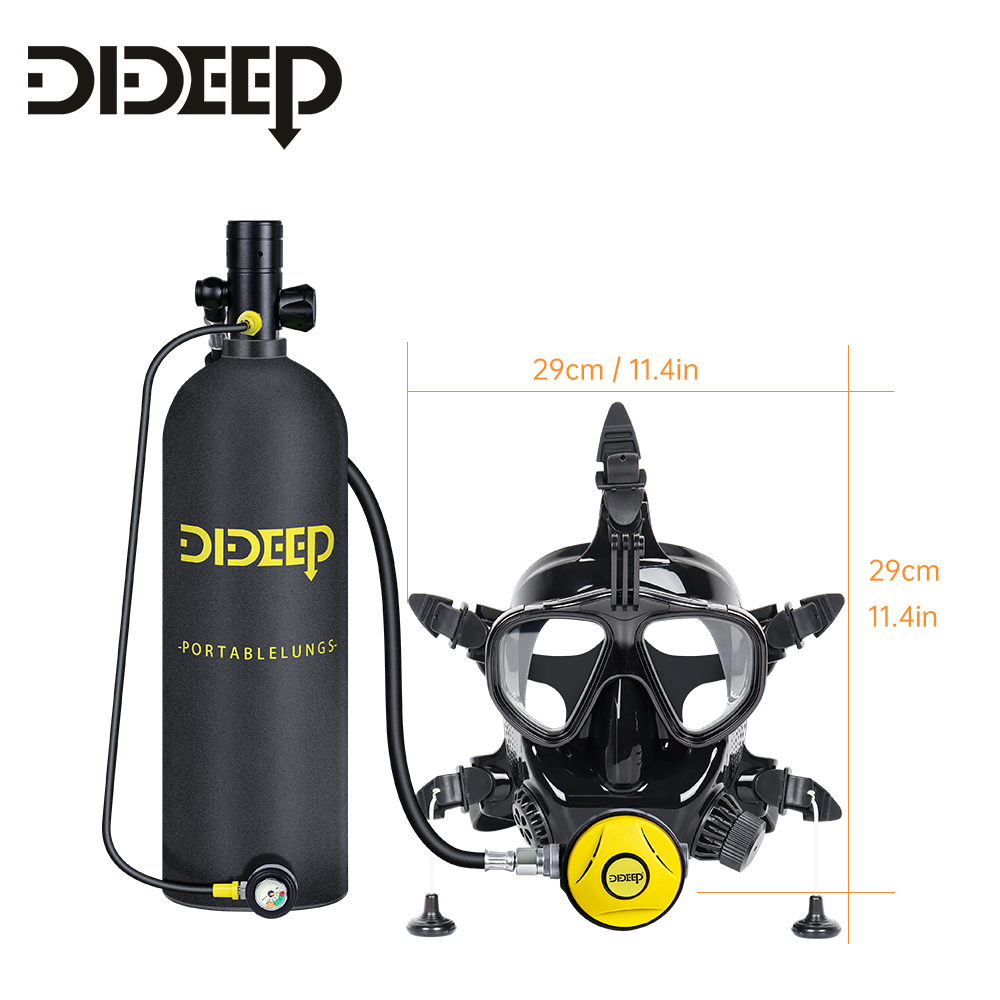 DIDEEP CE DOT  1L Underwater 1 - Diving Mask review and price