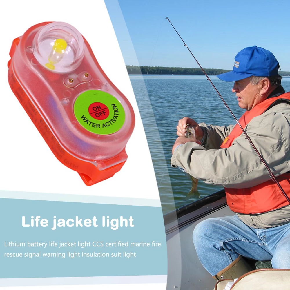 1/2pcs New Waterproof LED Life - Life Jacket review and price