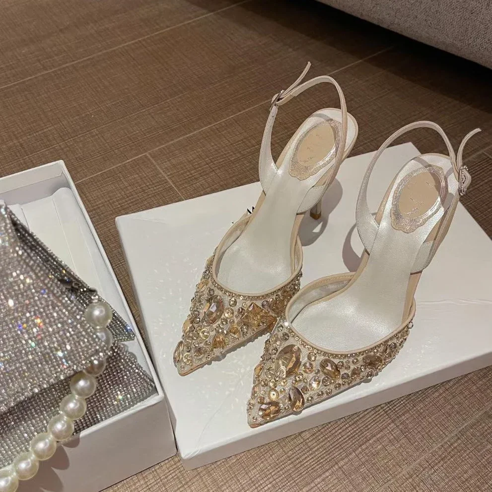Baotou Water Diamond Lace Crys - Water Shoes review and price