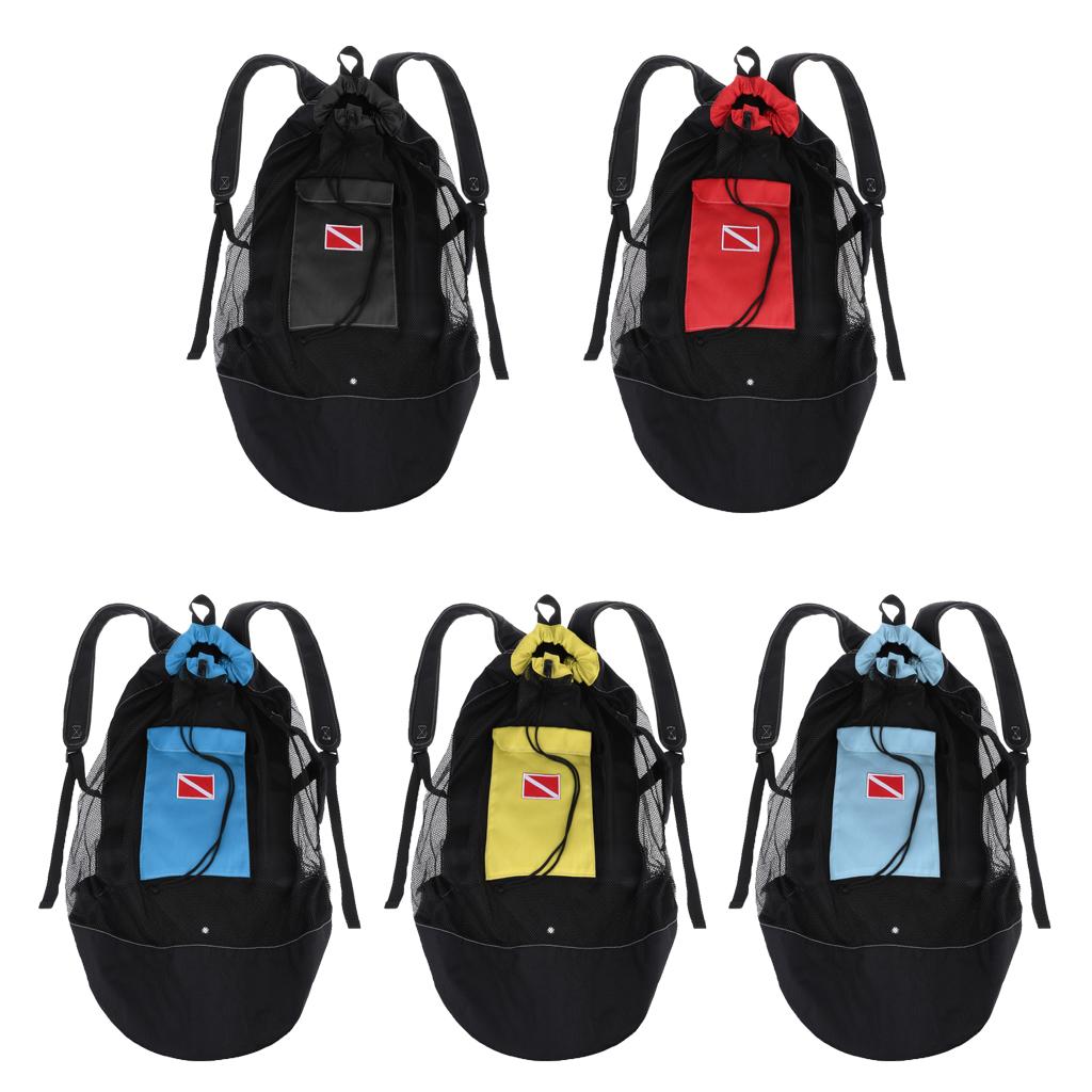 Scuba Diving Mesh Backpack 80L - Snorkeling Gear review and price
