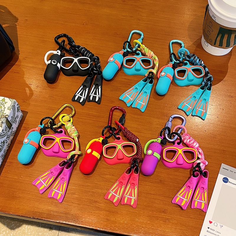 Feet Webbed Diving Keychain Di - Flippers Swimming review and price