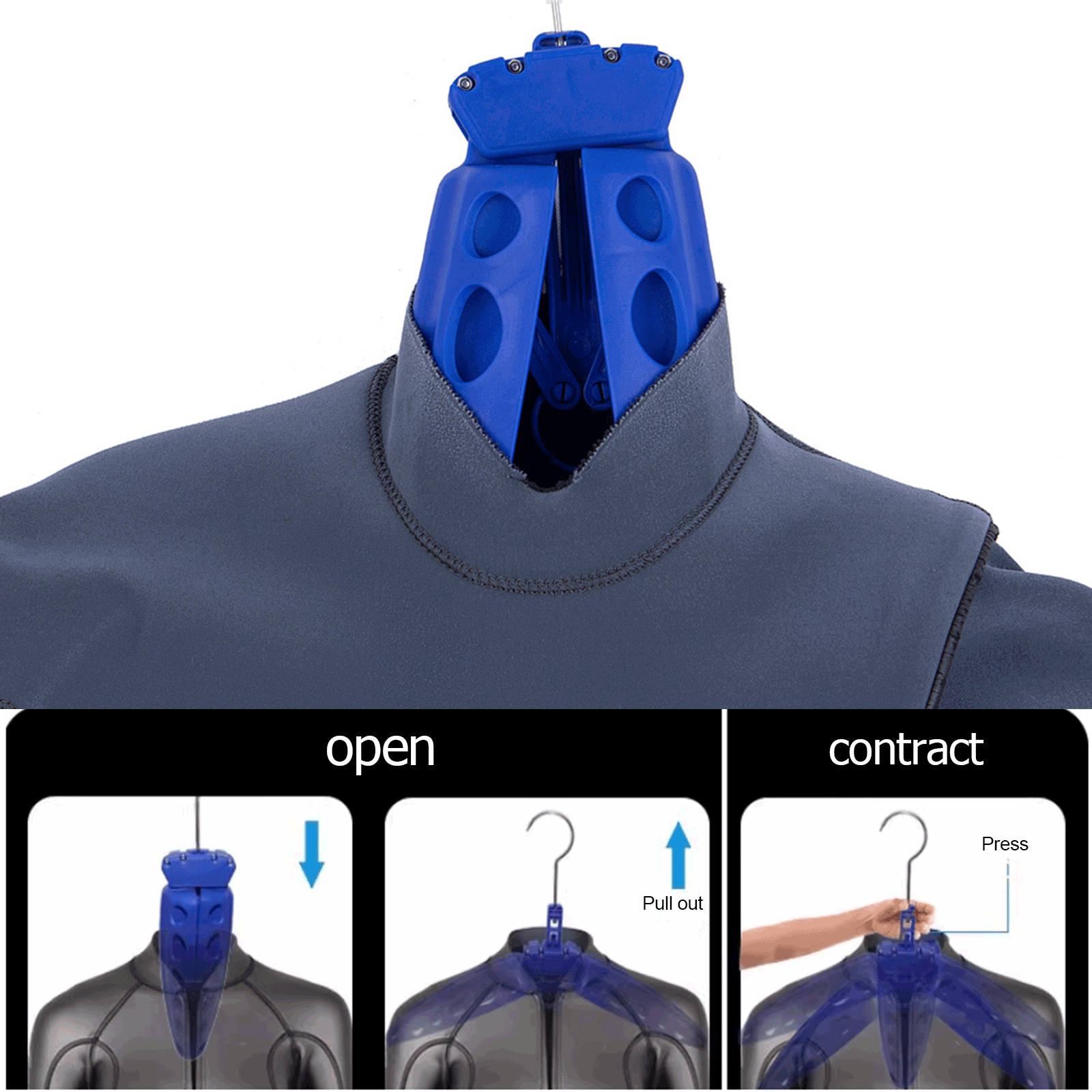 Diving Wetsuit Hanger Foldable - Snorkel Set review and price